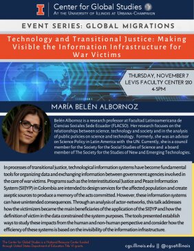 Technology and Transitional Justice Flyer