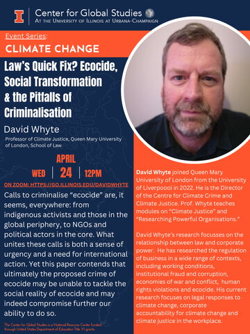 Flyer for David Whyte's webinar talk