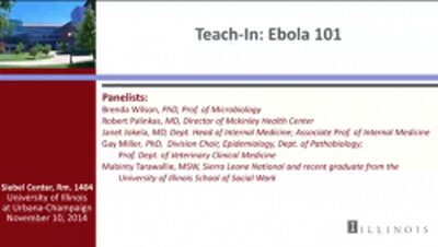 Ebola 101 Flyer