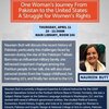 One Woman's Journey Flyer