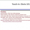 Ebola 101 Flyer